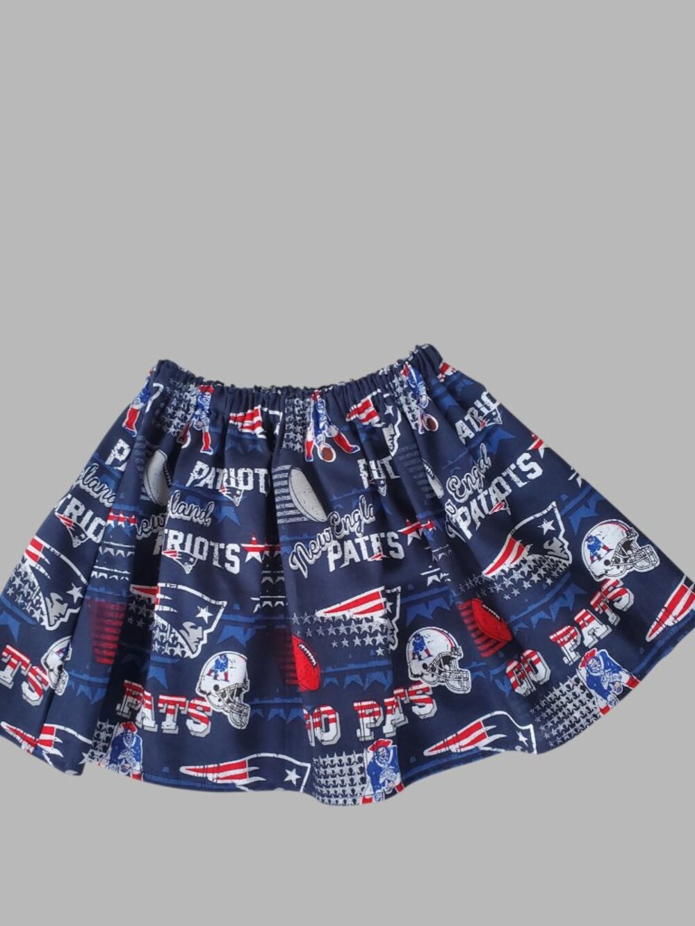 New England Patriots skirt girl Patriots girl skirt Girls game day skirt